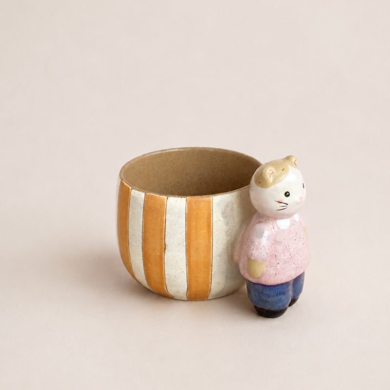 Little Cat Companion Ceramic Mug