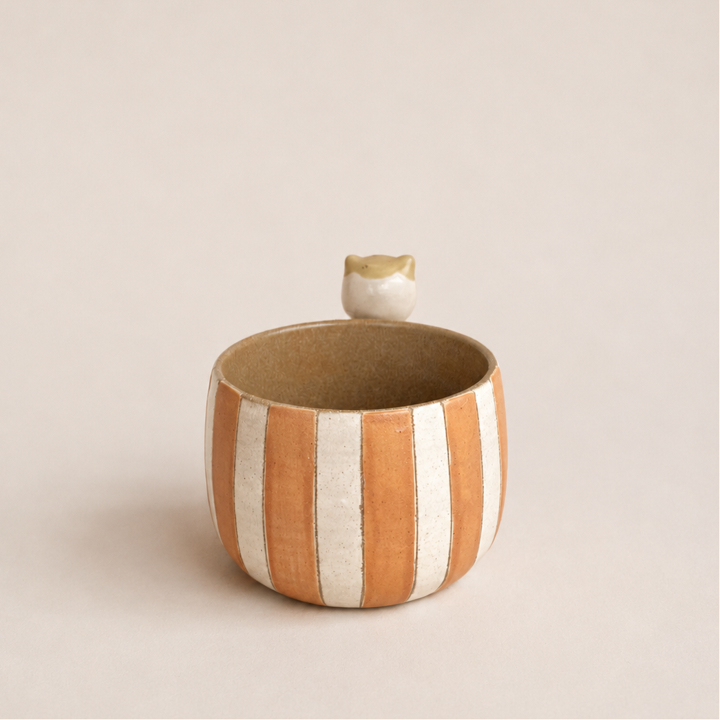Little Cat Companion Ceramic Mug