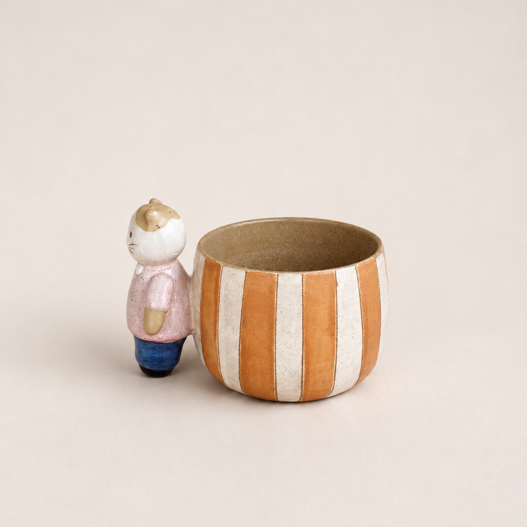 Little Cat Companion Ceramic Mug