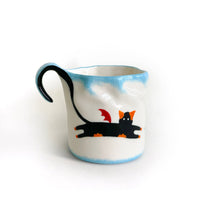 Two-Faced Cat Tail Mug (Angel / Devil)-Mili Studio (2 colors)