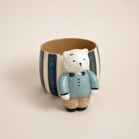Little Gentleman Bear Ceramic Mug