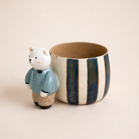 Little Gentleman Bear Ceramic Mug