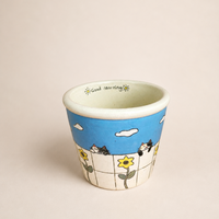 Good Morning Cat Ceramic Cup