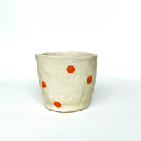 Black Cat Polka Dot Ceramic Mug