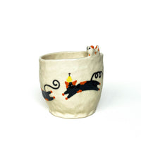 Black Cat Story Ceramic Cup