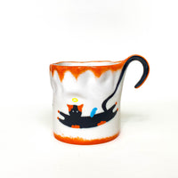 Two-Faced Cat Tail Mug (Angel / Devil)-Mili Studio (2 colors)