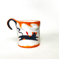 Two-Faced Cat Tail Mug (Angel / Devil)-Mili Studio (2 colors)