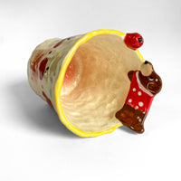 Dachshund Apple Ceramic Mug