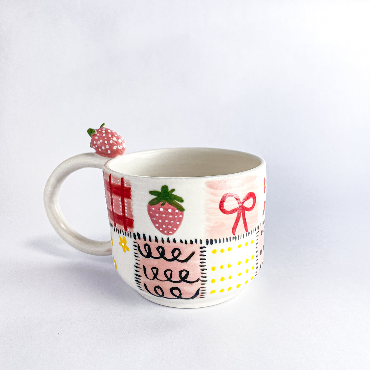 Strawberry Picnic Ceramic Mug – ASA by Littori