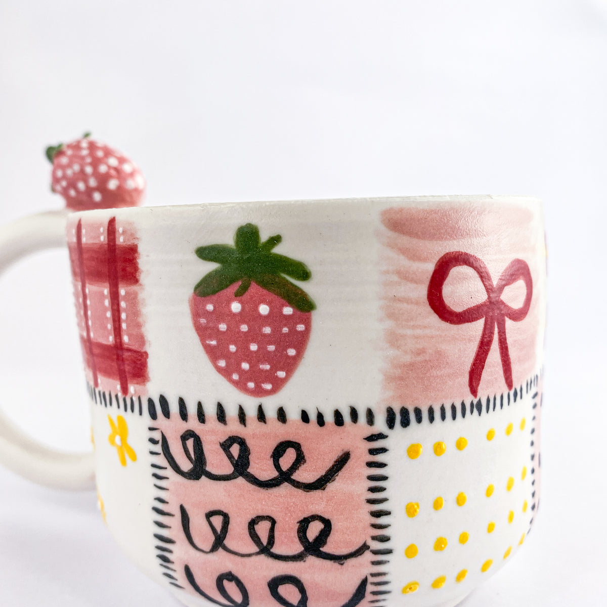 Strawberry Picnic Ceramic Mug – ASA by Littori