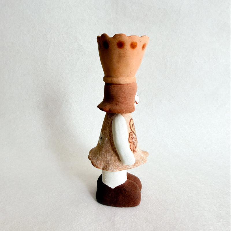 Little Heart Ceramic Cone Incense Burner