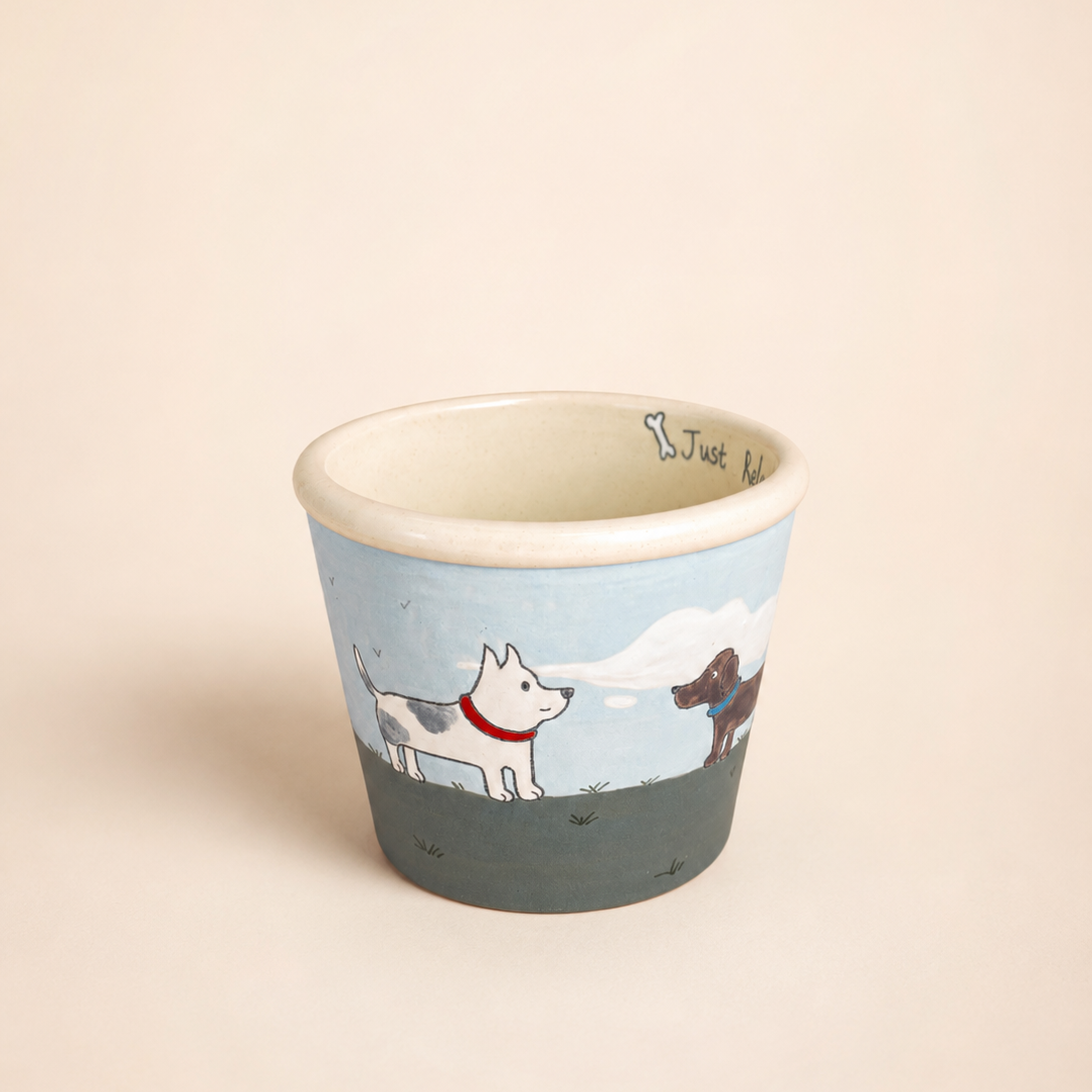 Just Relax Dog Ceramic Cup
