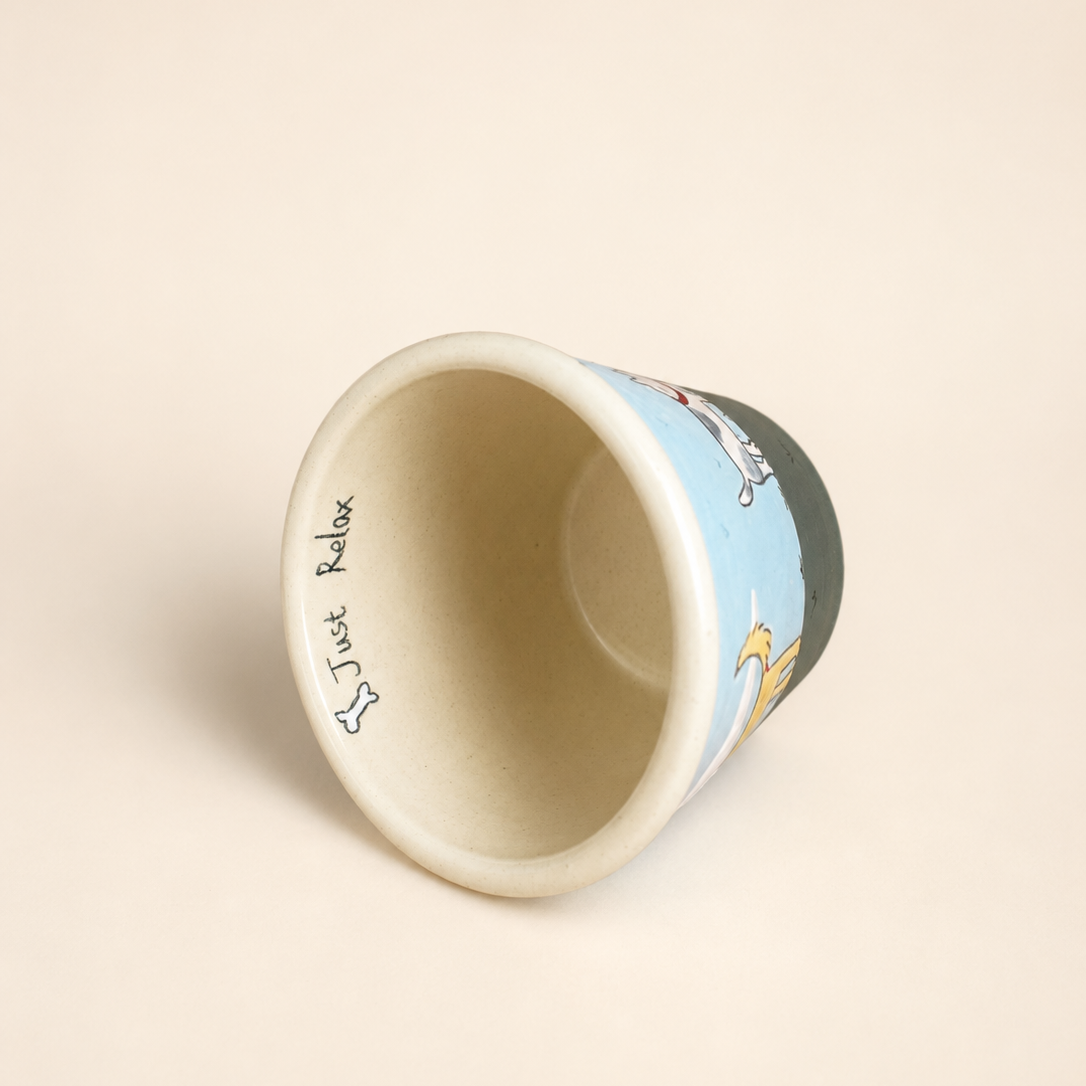 Just Relax Dog Ceramic Cup