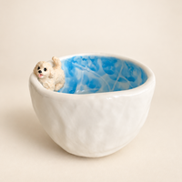 Maltipoo Swimming Ceramic Mug