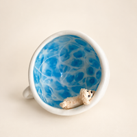 Maltipoo Swimming Ceramic Mug